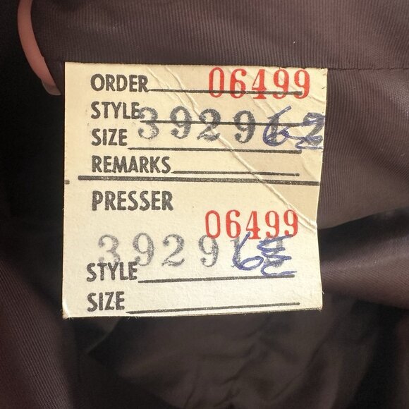 Vintage Lillie Rubin sz 6 80s 90s Black Brown Sequin Cocktail Prom Dress Formal - Picture 11 of 12